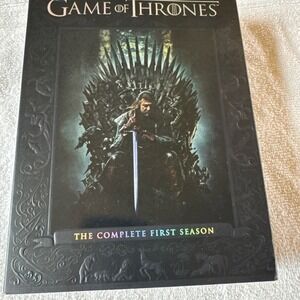 Game of‎ Thrones The Complete First Season DVD 2012 HBO Fantasy Drama 5-Disc Set